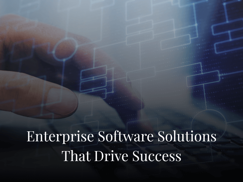 Enterprise Software Solutions That Drive Success