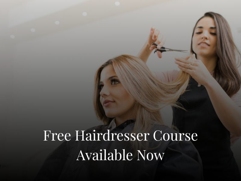 Free Hairdresser Course Available Now Free Hairdresser Course Available Now