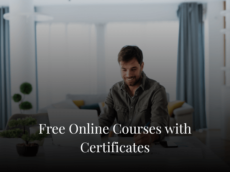Free Online Courses with Certificates