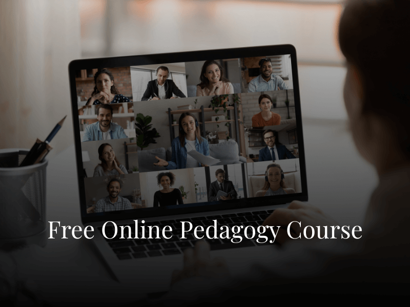 Free Online Pedagogy Course Free Online Pedagogy Course